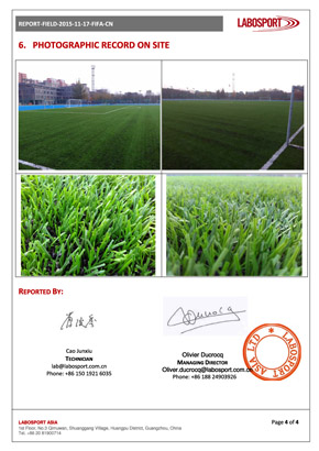 FIFA場地驗(yàn)證報(bào)告